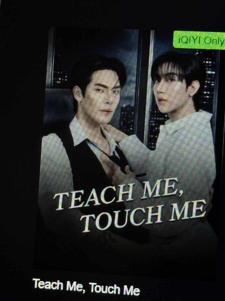 teachmeseries's tweet photo. อีกไม่กี่นาที เจอกันที่ iQIYI ที่เดียวเท่านั้น !!!!!!

สัมผัสกันต์ธีร์EP1
#TMTMTheseriesEP1 https://t.co/r1P66RwcwY