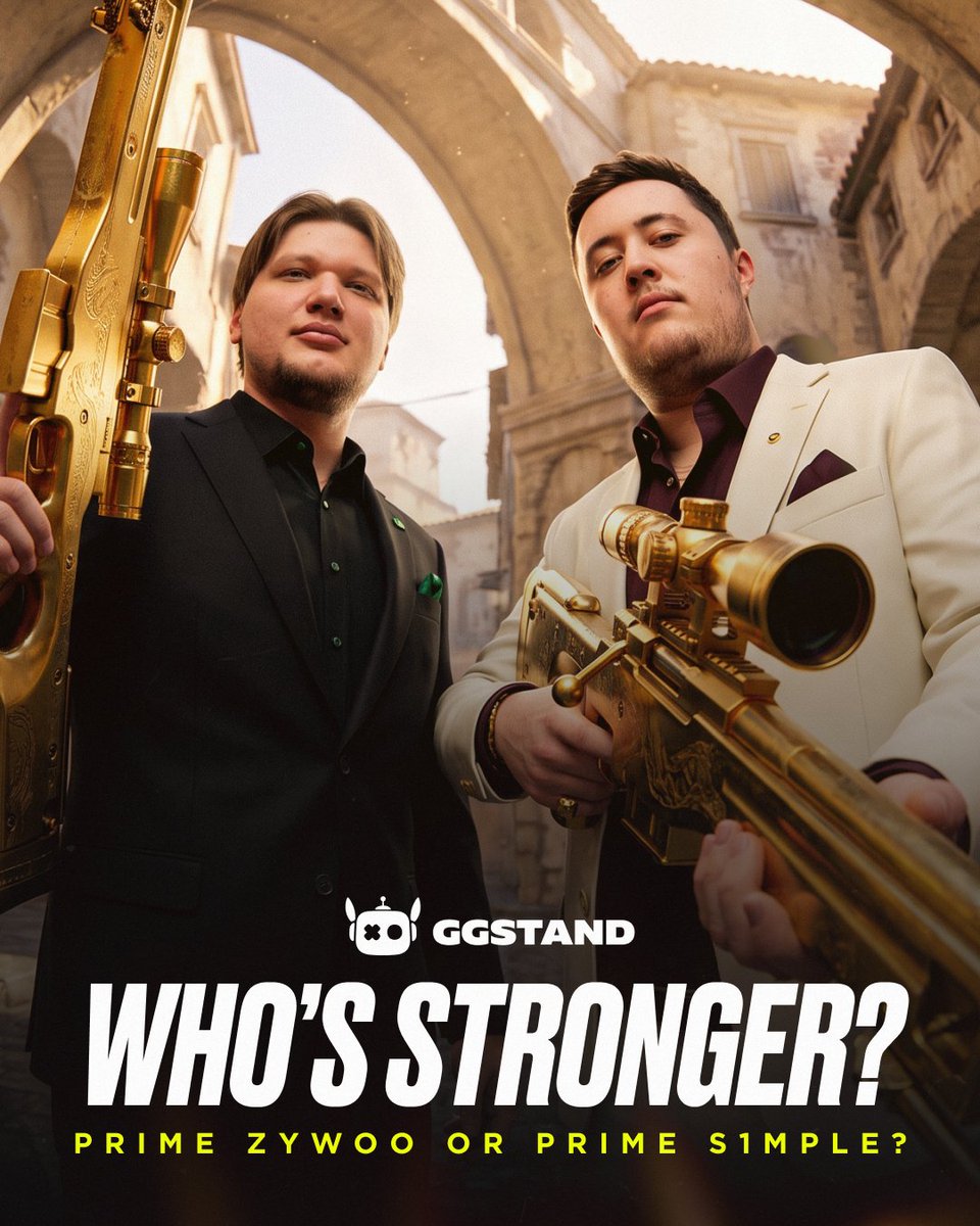ggstand_cs2's tweet photo. ZYWOO VS S1MPLE 🐐

Who was actually stronger in their prime?
s1mple Prime - Pure mechanical dominance, insane clutches, unstoppable aggression

ZywOo Prime -  Unmatched game IQ, flawless consistency, zero mistakes
Drop your verdict in the comments - let’s settle the GOAT debate https://t.co/SO09ALqPC4