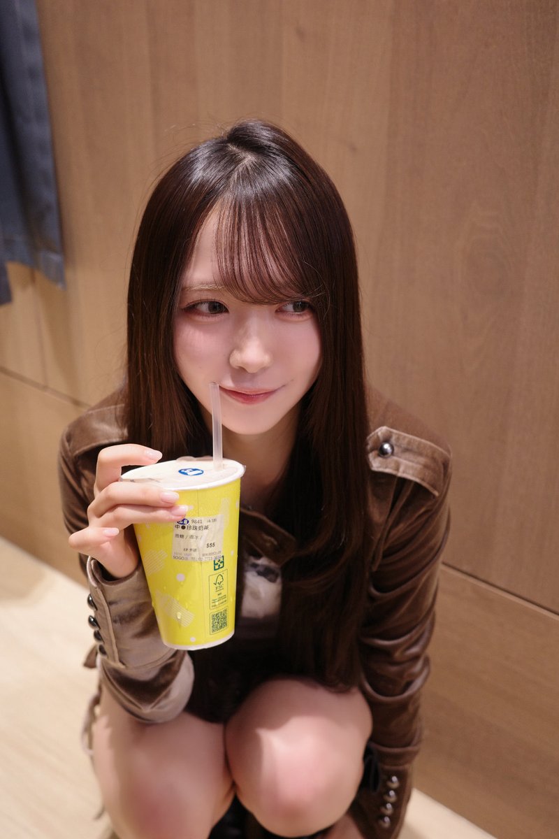 tanda_hazuki's tweet photo. 珍珠奶茶 !!! https://t.co/gUGHWN1bBK