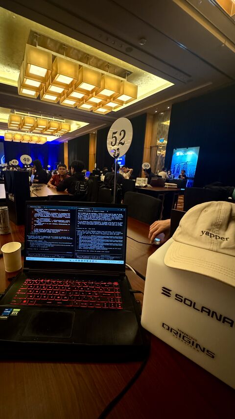 frytegg's tweet photo. token2049's own faq: 60%+ of its 25,000 attendees are c-level or founders.

i went as a student. four things got me further than the badge did 🧵 https://t.co/TSn2FRkcAo