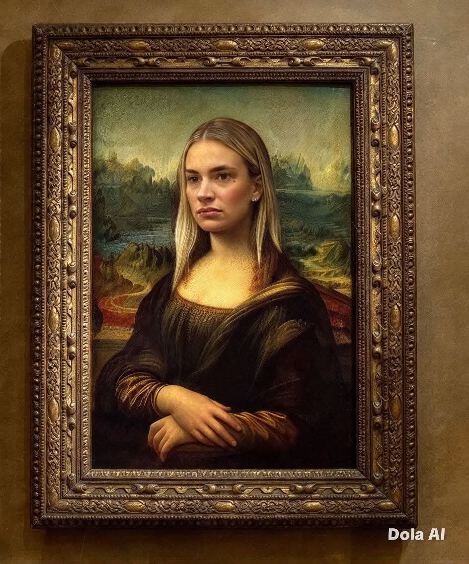 Isaatha2798's tweet photo. @ElPensador75 La mona lisa. https://t.co/q02EzAI5GE