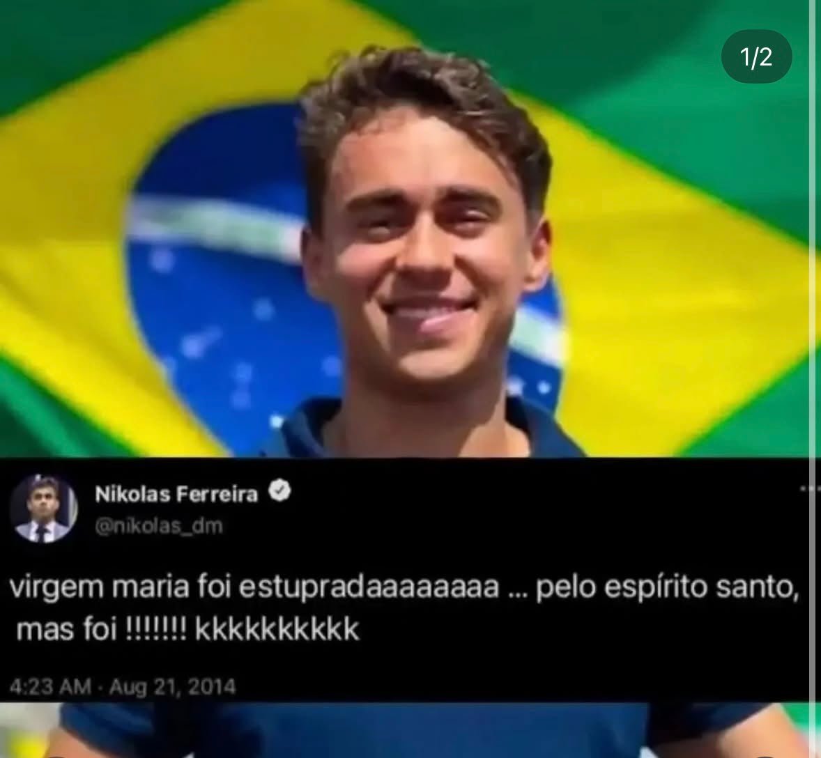 contraaburrice's tweet photo. @nikolas_dm @FlavioBolsonaro https://t.co/pFCOovhFXa