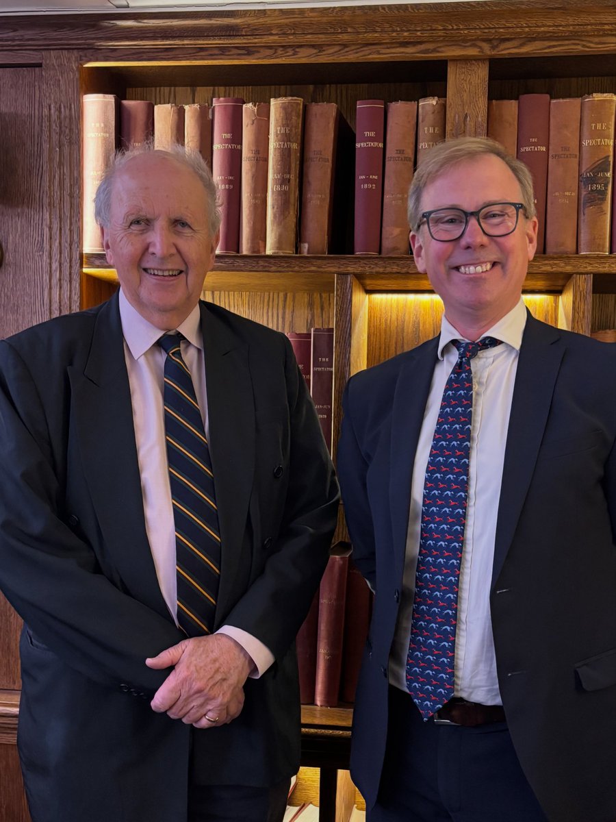 AlecMarsh's tweet photo. Had a fantastic evening hosting the literary legend Sir Alexander @McCallSmith for dinner at the @spectator last night with a table of wonderful guests - here’s a snapshot … Thanks to @SpectatorEvents and everyone for coming and making it such a blast! https://t.co/UaXqyJaPsC