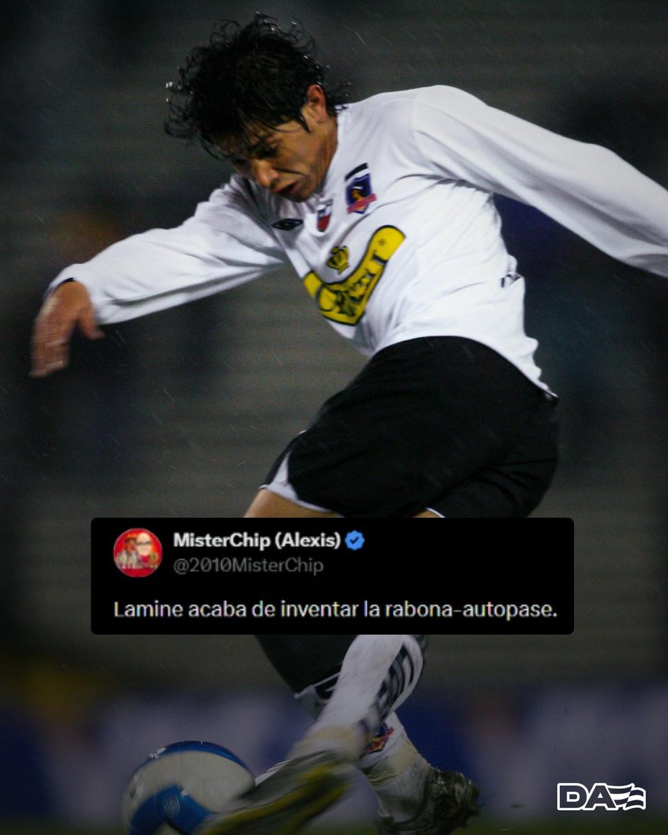 dalealbo's tweet photo. ¿Se acuerdan de un tal Matías Fernández? 🤫🔥

Lamine Yamal emuló la MatiRabona, la que el 14 de los blancos hizo hace 20 años. Sin embargo, el reconocido estadista y periodista MisterChip, publicó que "Lamine acaba de inventar la rabona-autopase".

¿Qué tal? 😅 https://t.co/hs3jsSsABn