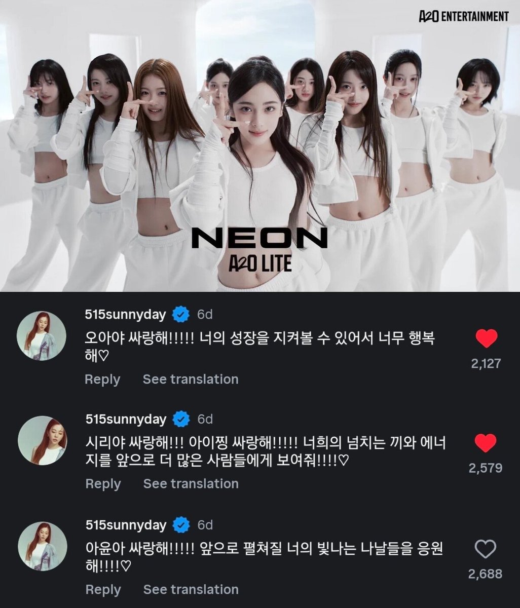 thsutleovos's tweet photo. MOTHER SUNNY 🥹
"OA-ya I love you! I'm happy I get to watch you grow ♡ XILI, AIJING, I love you! I hope you'll get to show even more people your incredible talent &amp; energy!!!! ♡ AYUNE, I love you! I'll be cheering you on for all the bright days ahead! ♡"
I'M IN, I STAN TALENT! https://t.co/40dwAk15OK