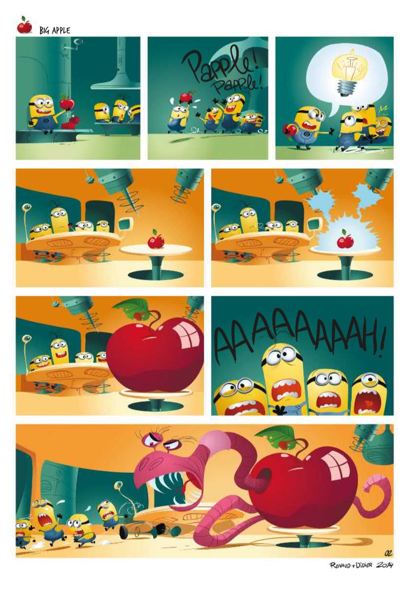 ButtonsTheBunni's tweet photo. #minionstwt #minioncomics https://t.co/JaV1yfgcTs