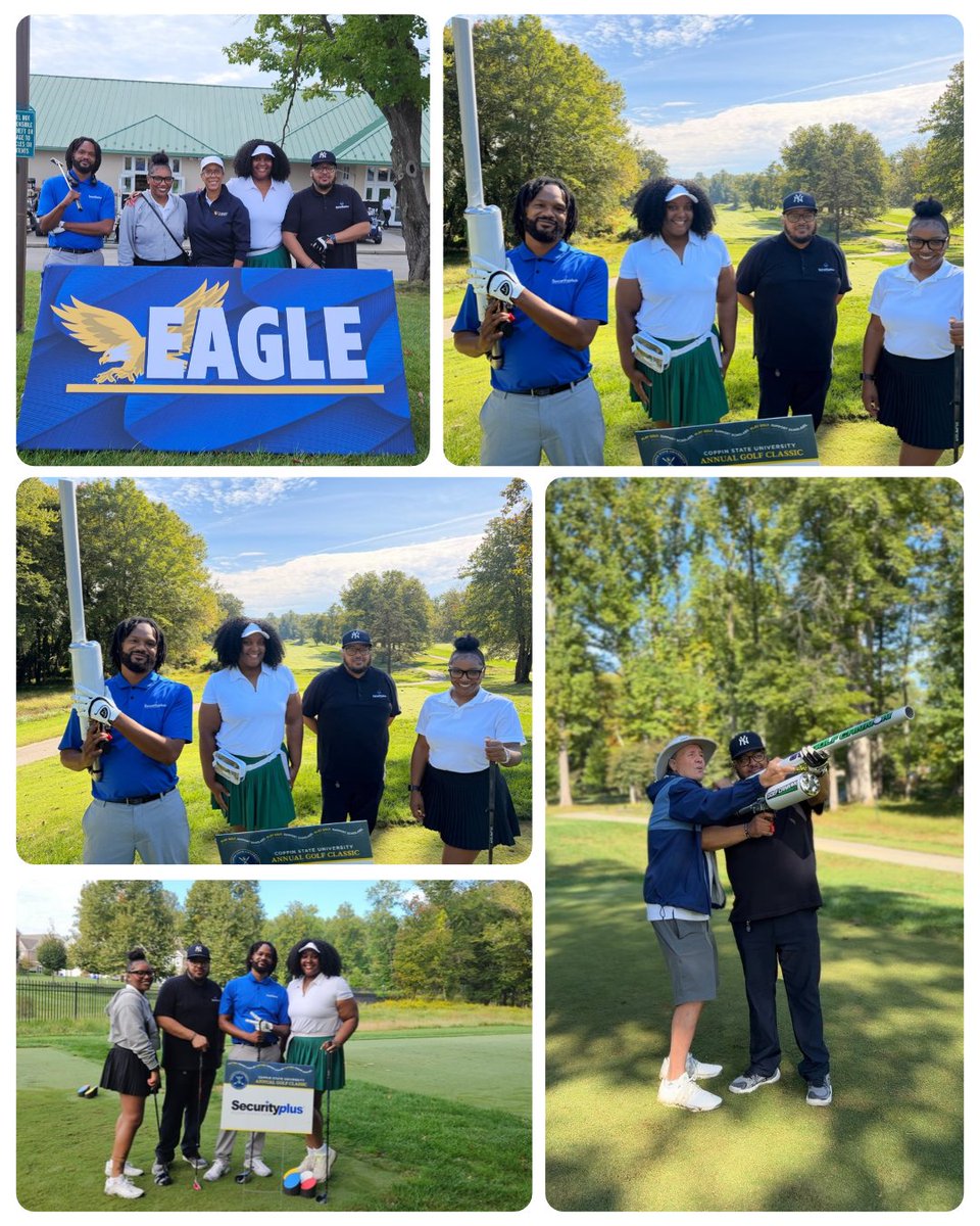 securityplusfcu's tweet photo. What a fantastic day at the Coppin State University Annual Golf Classic! ⛳

We were honored to connect with university leadership, alumni, and supporters.

We look forward to continuing our partnership with @CoppinStateUniv and supporting the next generation of leaders. https://t.co/5ocOXz2K3p