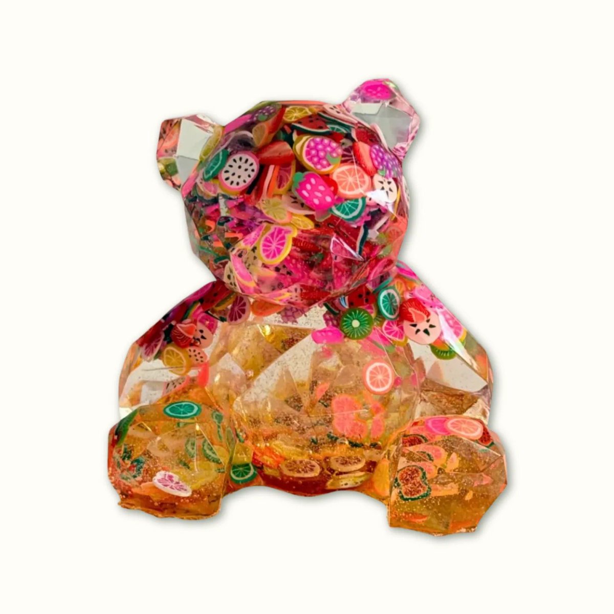 Poxy_Roses's tweet photo. This bear is covered in fruit slices and I have zero regrets. ๐ป๐๐ #resinart #handmade https://t.co/oMmb6ZHv69 https://t.co/PubOq5Q0w1