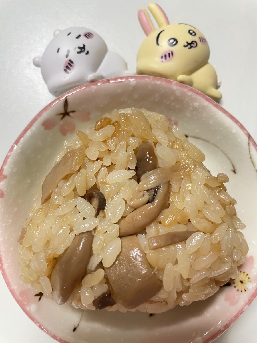 citron5mai's tweet photo. #OnigiriAction 
|｡•ᴗ•｡)੭⁾⁾ ｺﾝﾊﾞﾝﾊ✿*:･ﾟ
今日もおにぎりアクションに参加させて頂きます🍙✨

投稿すると1枚につき5食の給食がアジア・アフリカと日本の子ども達へ届きます🥣

参加方法や詳細は引用元をご覧下さいね🤗

きのこたっぷりおにぎり🍙🍄‍🟫 https://t.co/0fNR05Q2eS