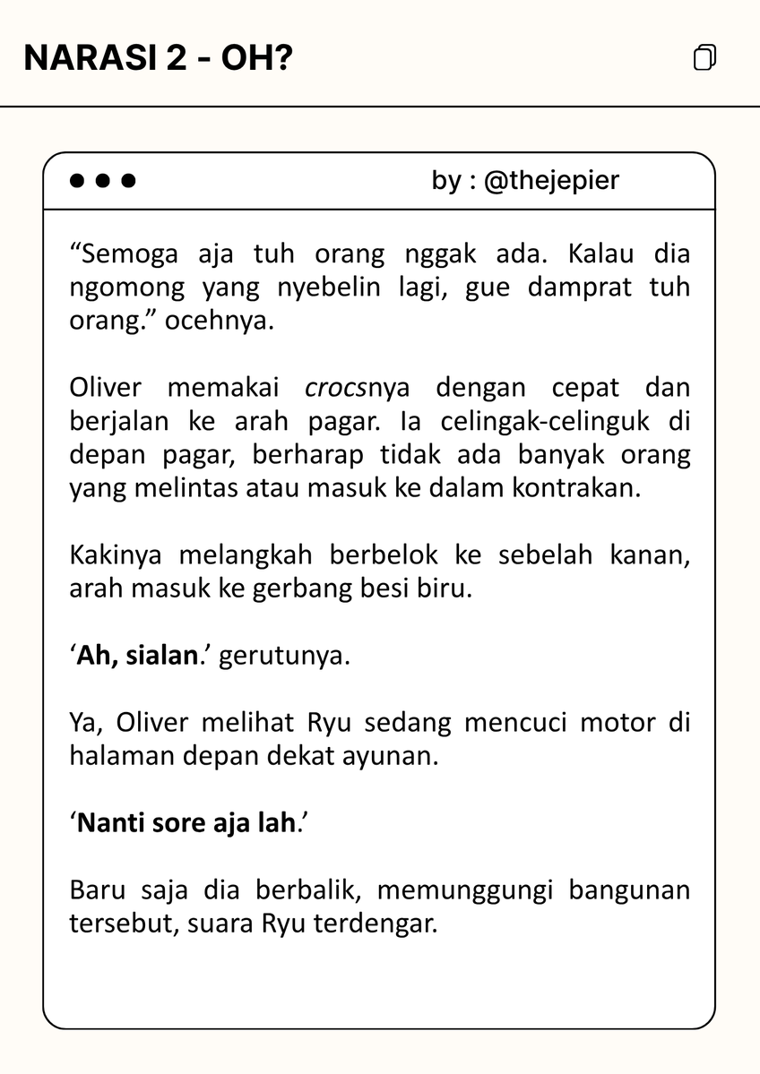 thejepier's tweet photo. 21. NARASI 2 https://t.co/aQdX58uvau