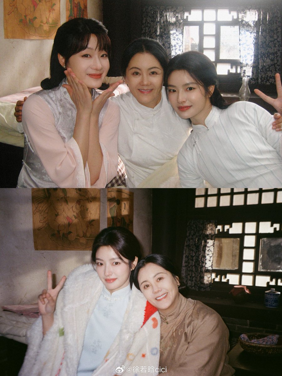xuruohanarchive's tweet photo. 📸 261014 Xu Ruohan Weibo Update #徐若晗 #XURUOHAN #TheLamentofAutumn

“《ye pingjun and her friends》
busy busy but so rewarding~ 
who is threatening fifth young master (it's me😎 
us us, it’s the 玉簟秋, cute and lovely🥰” https://t.co/au2ii4Thcs