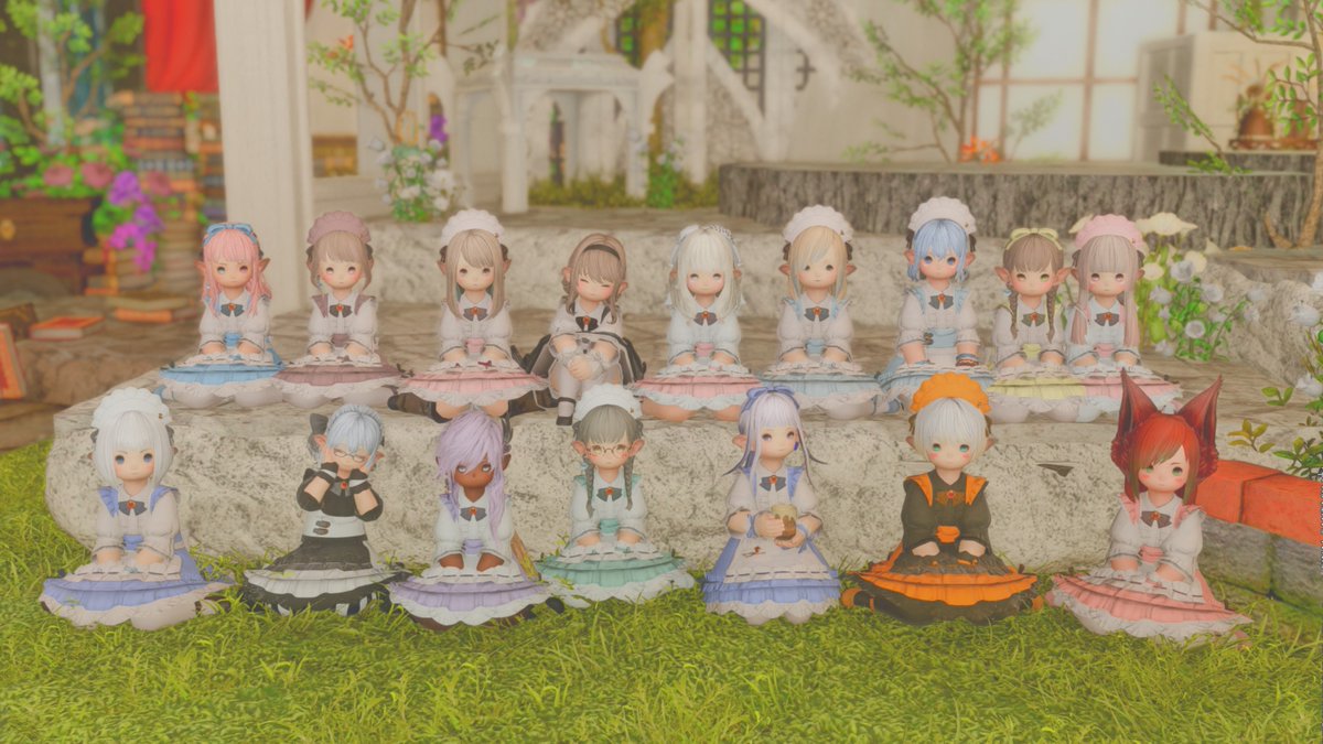 milliere_ff14's tweet photo. 本日も、おじゃましています(  ノ ー `  ) 

#ららるーむ https://t.co/KZbeHLDSfh