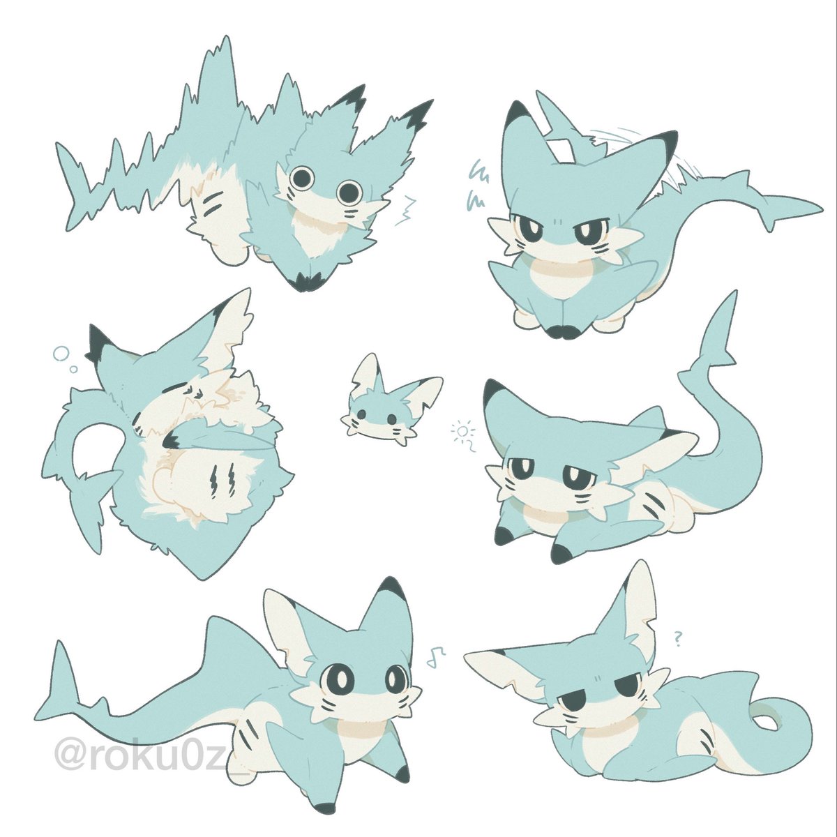 roku0z_'s tweet photo. ササ🦈 https://t.co/WEtVNBybKw