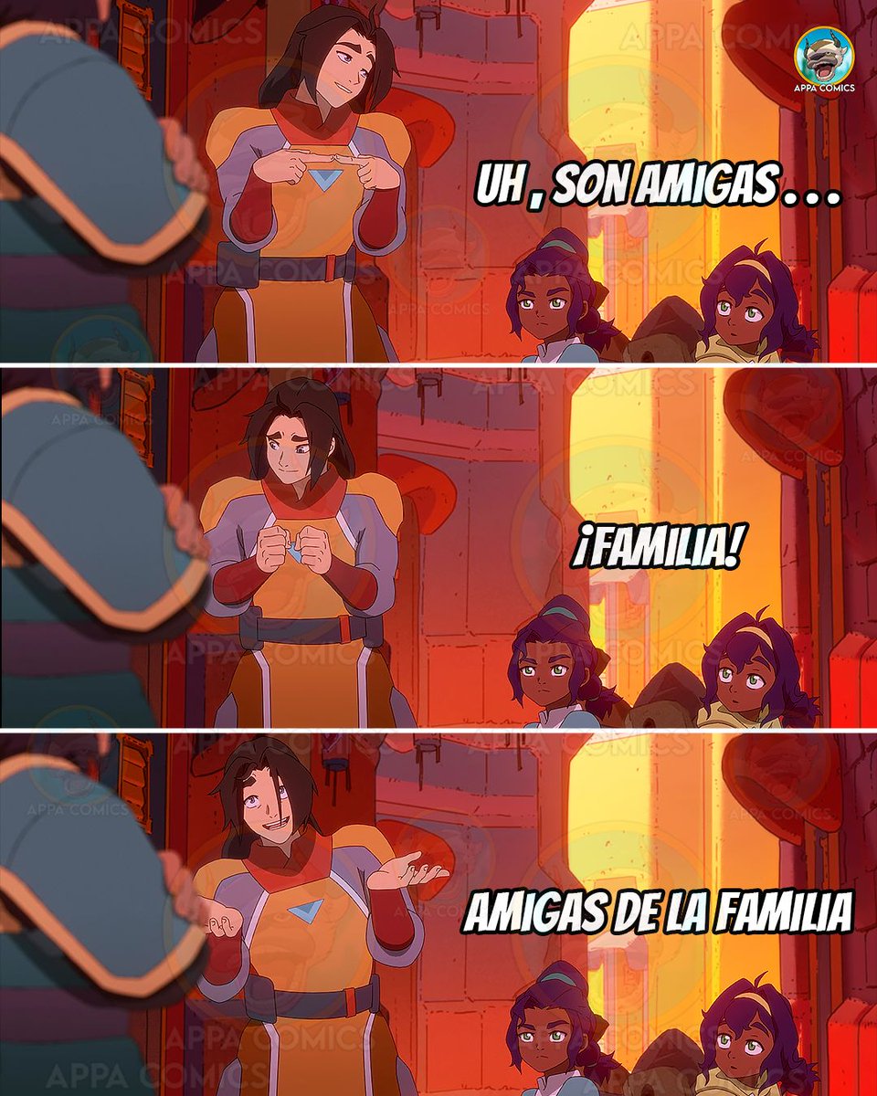 Appacomics's tweet photo. Yo le creí desde la primera vez 🥸

#AvatarSevenHavens #AvatarLos7Refugios #Jae #Datu #AvatarLore https://t.co/ijTLLZq3Di