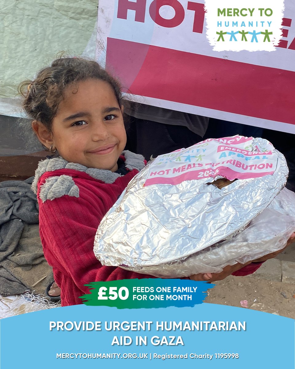 MercyToHumanity's tweet photo. 💔 𝗙𝗮𝗺𝗶𝗹𝗶𝗲𝘀 𝗶𝗻 𝗚𝗮𝘇𝗮 𝗰𝗼𝗻𝘁𝗶𝗻𝘂𝗲 𝘁𝗼 𝗳𝗮𝗰𝗲 𝘂𝗻𝗶𝗺𝗮𝗴𝗶𝗻𝗮𝗯𝗹𝗲 𝗵𝗮𝗿𝗱𝘀𝗵𝗶𝗽.

Their need for relief remains.

With Mercy To Humanity, you can provide:

🍞 𝗙𝗼𝗼𝗱 𝗳𝗼𝗿 𝗳𝗮𝗺𝗶𝗹𝗶𝗲𝘀.
🩺 𝗘𝘀𝘀𝗲𝗻𝘁𝗶𝗮𝗹 𝗮𝘀𝘀𝗶𝘀𝘁𝗮𝗻𝗰𝗲.
🤲 𝗨𝗿𝗴𝗲𝗻𝘁 𝗿𝗲𝗹𝗶𝗲𝗳.

🫴🏼 Stand with families in Gaza and help provide the support they urgently need.

🔗 𝗗𝗼𝗻𝗮𝘁𝗶𝗼𝗻 𝗟𝗶𝗻𝗸: https://t.co/c9GqwdOZWN