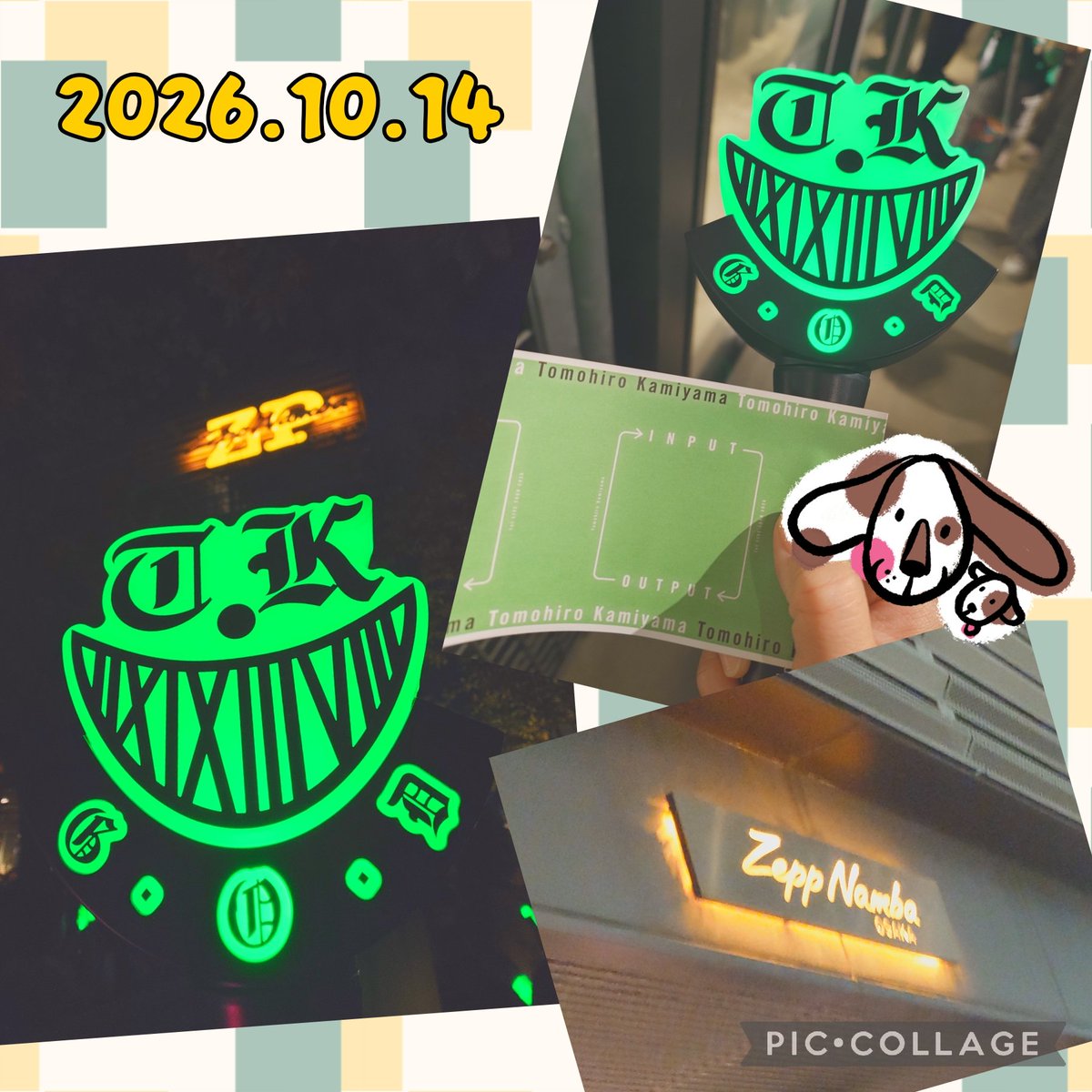 pbRE0HEE8rPv8Z8's tweet photo. 神ちゃんのLIVE行ってきたー✨
スタンディングだったので、終始つま先立ちの状態でしが、めちゃくちゃ見える場所で、楽しそうな神ちゃんのお顔を目に焼き付けてきました🙌
しっかり見とかないと…🤭
今度いつ会えるか、わからんし…🤭
これからも神山担です💚
#神山智洋
#INPUT_OUTPUT
#Zepp_Nanba https://t.co/7hIjHhpRIt