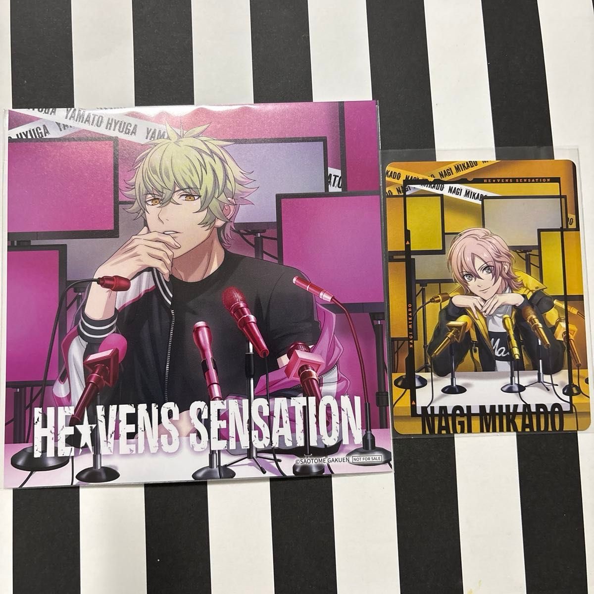 elgmmyou_'s tweet photo. 【交換】うたプリ HE★VENS SENSATION ミニアルバム 早期 初回 特典 メセカ アイドルメッセージカード アナザージャケット

譲）メセカ ナギ、アナジャケ 大和
求）同種 綺羅

Yahoo!フリマグッズ交換、栄 名古屋お手渡し
https://t.co/Q2JuiBAd9j https://t.co/hCeix75QlN