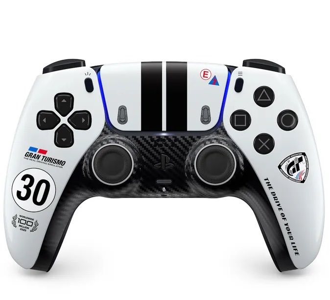 RinoTheBouncer's tweet photo. Grand Turismo Limited Edition DualSense controller is coming December 10🚀 https://t.co/9qmXOqdSYb