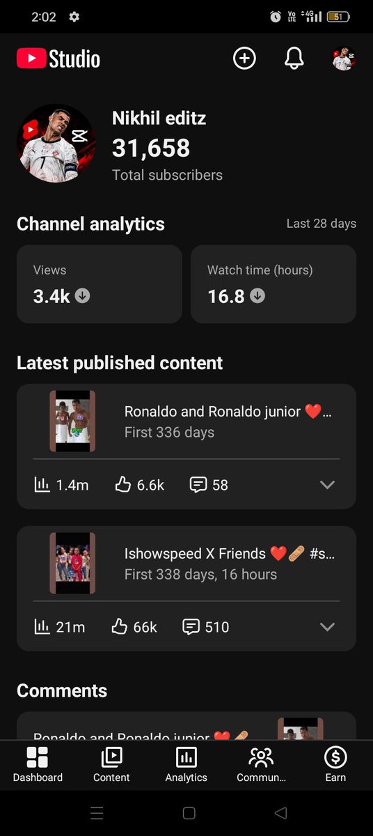 Nikhilddp's tweet photo. @TeamYouTube My channel has 31.6K+ subscribers, but my monetization appeal was rejected due to reused content.I respectfully request a fresh manual review of my channel and original contributions.Please clarify the specific issues and give me a fair opportunity to address them.🙏 https://t.co/BMNjmTKLob