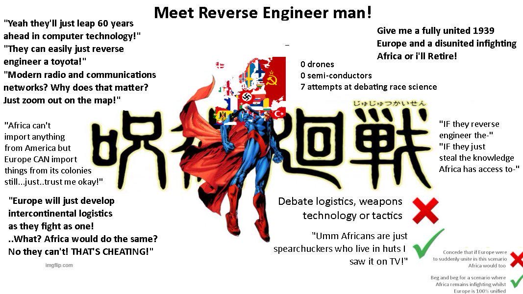 Tidal_Esque's tweet photo. @FeatherLover123 @BfyreSimp @PonderousHorn @4xCaliban “Slightly advanced” when the technologies are 15 years ahead at best, 80+ at worst? Your blatantly ignorant rhetoric falls flat when you find that African pilots match in competency against Europeans. Leave it to wignats to make the most retarded arguments you’ll ever witness. https://t.co/Xs9kQPhosw