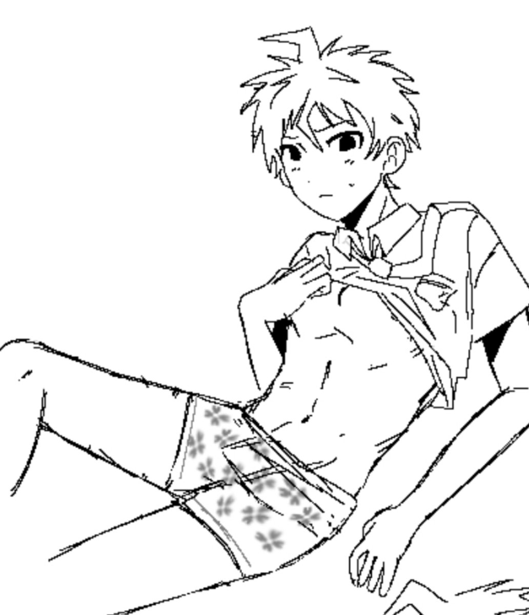 sixsevenburgers's tweet photo. komahina underwears lmfaoo #komahina #danganronpa https://t.co/2qaN9VunLo