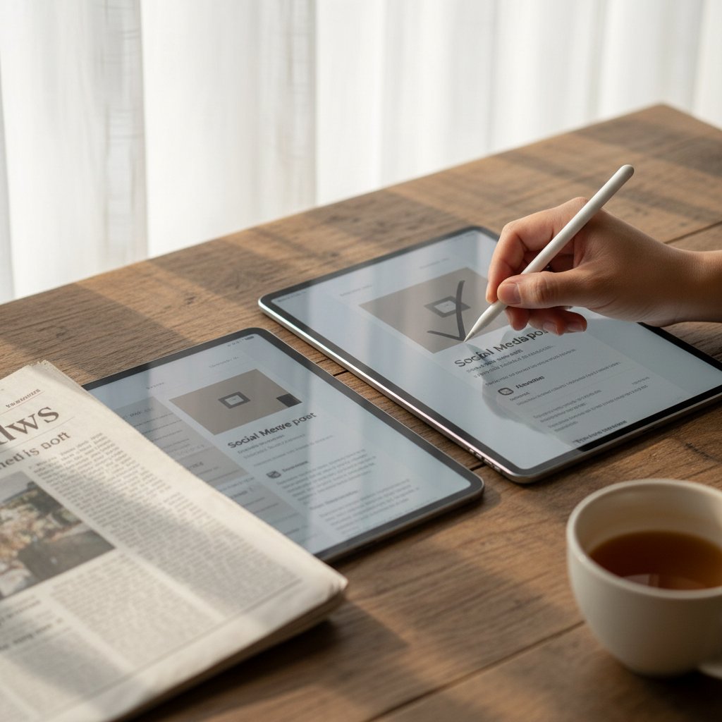 Automatesoc's tweet photo. A dramatic headline is not a content plan. Claims about an employee being terminated or “spying on OpenAI” need precise wording before sharing. AutomateSocials turns one brief into drafts you approve. #SwissMade https://t.co/hhBYAhI5YK