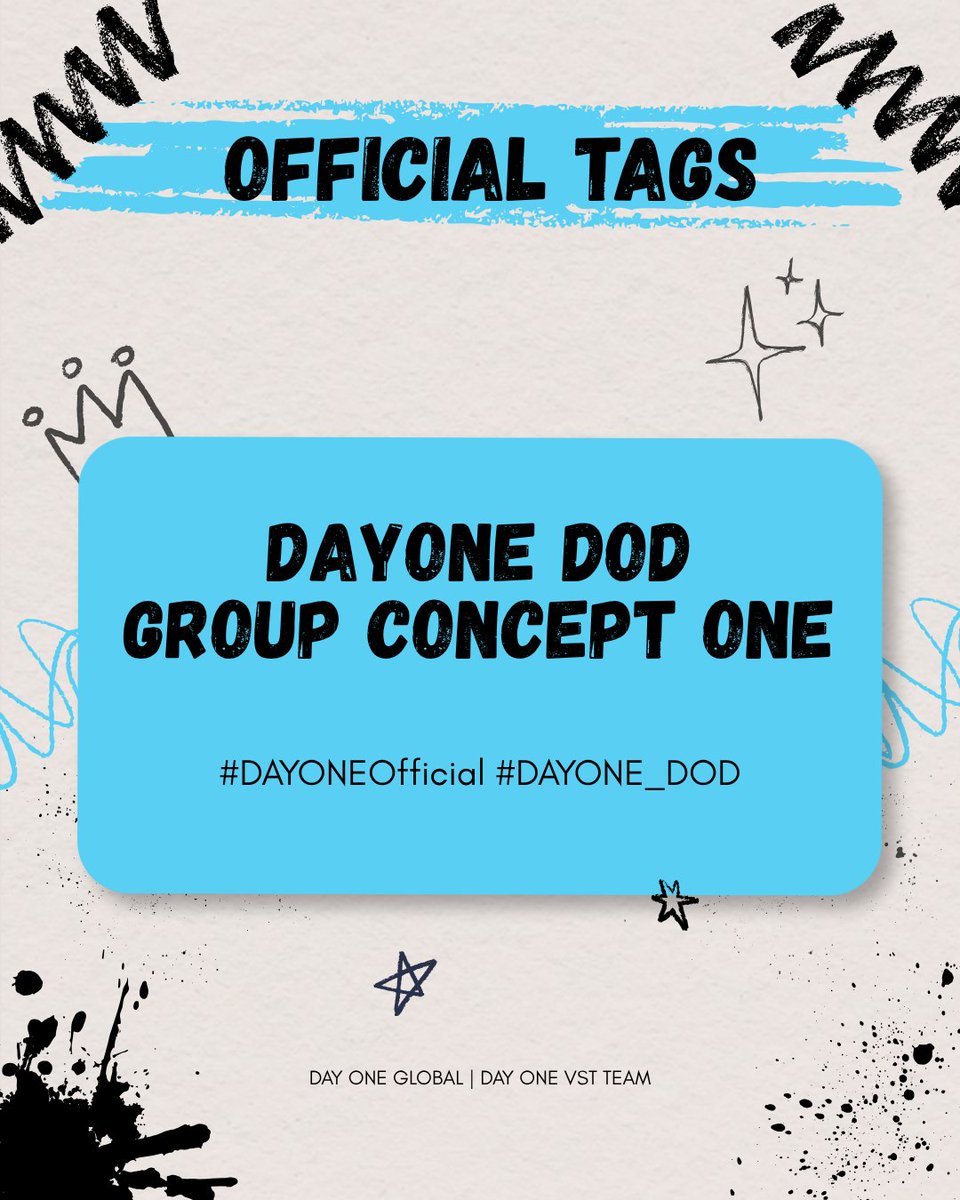 dayonevst's tweet photo. [🌐] #DAYONE_TAGS

HAVE YOU SEEN THE GROUP CONCEPT 👀

@/namelessfandom, let’s hype DAY ONE’s “ D.O.D (DO OR DIE)” group photos together!

Don’t forget to include the official tags in your posts!

DAYONE DOD GROUP CONCEPT ONE
#DAYONEOfficial #DAYONE_DOD https://t.co/fCrbIxYssa