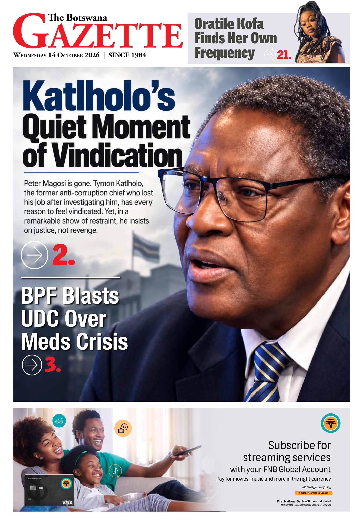 The Botswana Gazette on X: 