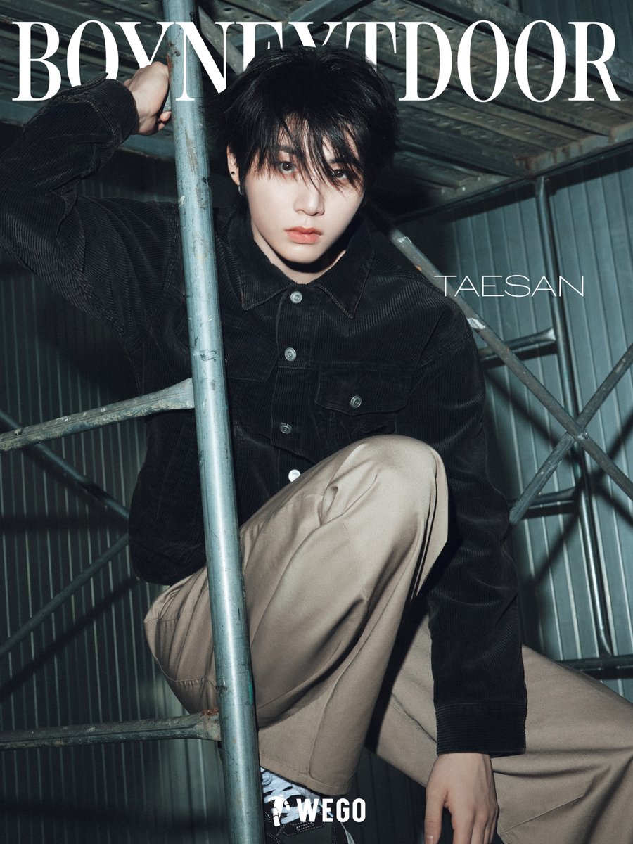WEGO_press's tweet photo. ★WEGO 2026 AUTUMN &amp; WINTER VISUAL feat. BOYNEXTDOOR★

#BOYNEXTDOOR
#BND
#TAESAN
#WEGO2026AW

▼BOYNEXTDOOR特設ページはこちら▼
https://t.co/QpYOOyWUUJ

@BOYNEXTDOOR_JP https://t.co/YWWet2UToj