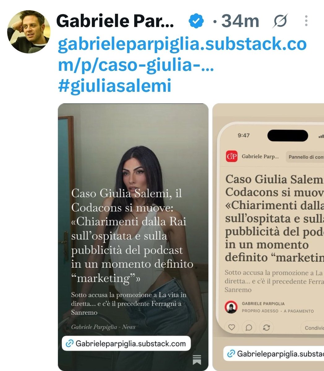 Deniselaura15's tweet photo. Ed invece sulla gregoraci,  che ci è passata 2 settimane fa a pubblicizzare il suo podcast,MUTO??? fa più notizia la Salemi ....che insulto alla tua intelligenza 🤣🤣🤣 https://t.co/19C18eg1b0