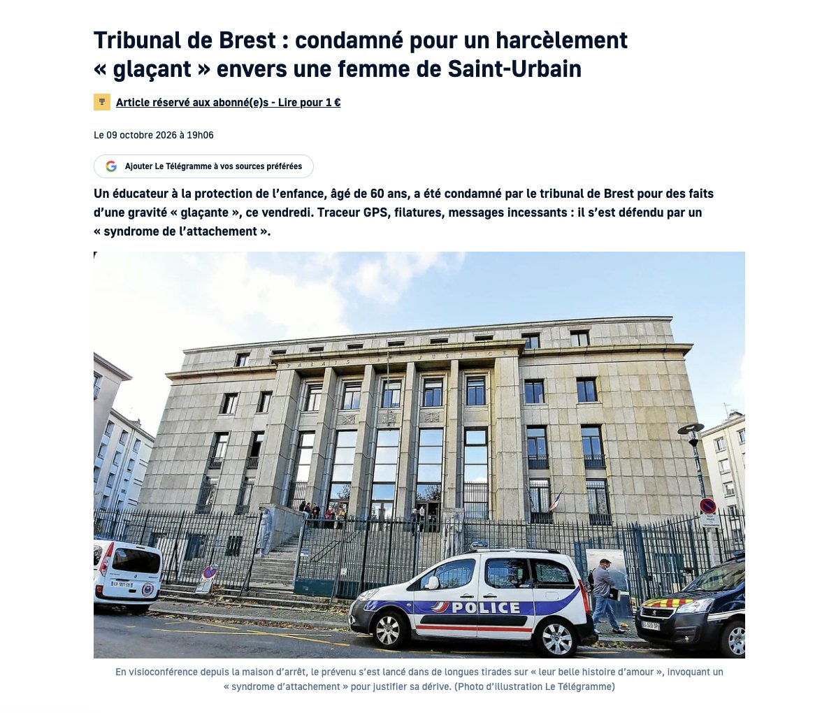 LyesLouffok's tweet photo. Il pose un GPS sous la voiture d’une femme, l’épie devant chez elle et continue de la harceler malgré un contrôle judiciaire. Une arme, une cagoule, une corde et des seringues sont retrouvées dans son véhicule. Qui est cet homme ? Un éducateur de la protection de l’enfance... https://t.co/IANybPpdJs