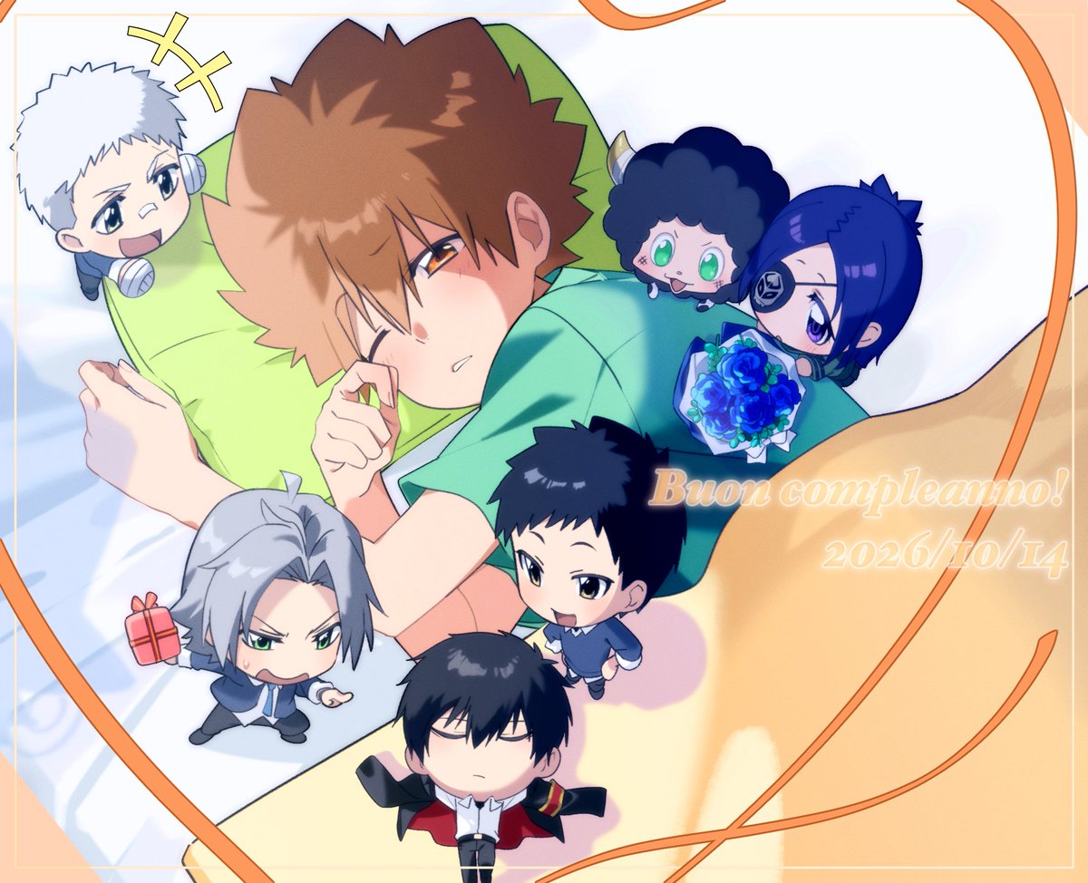 03incect_fairy's tweet photo. お誕生日おめでとうございます🌼🎂
#沢田綱吉生誕祭2026 https://t.co/IpOCS09hVE