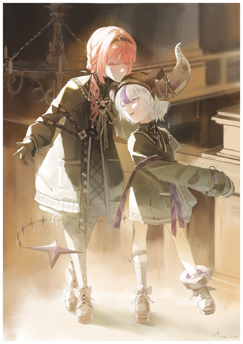 zerokawa_art's tweet photo. la+lui
#laplus_artdesu #Luillust https://t.co/YwUsrMfdeV
