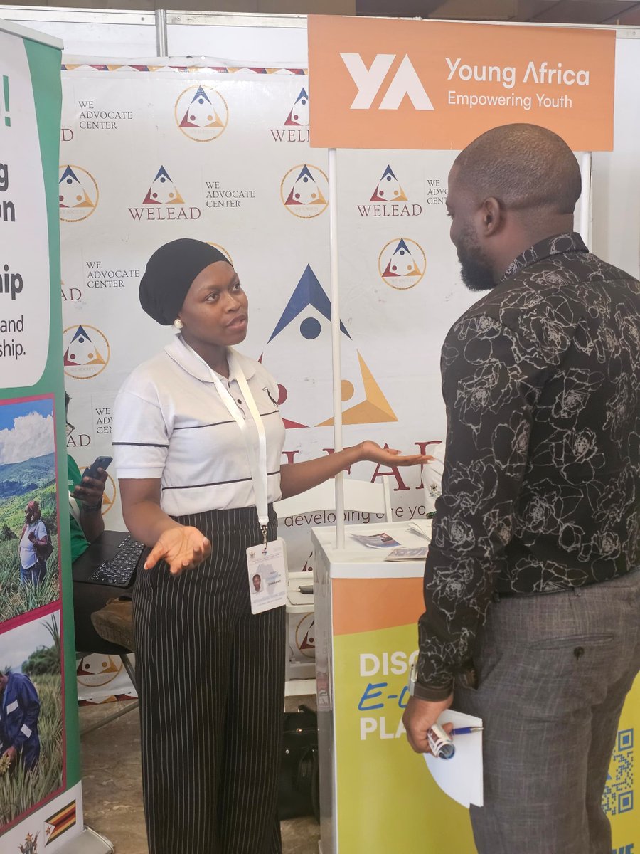 weleadteam's tweet photo. 🟦 Africa Skills Week 2026 📍🇿🇼

➡️Represented by @NixGrand2003 and @PassionateFuza, we are currently attending Skills Week in partnership with @WHH_Zimbabwe and Young Africa.

🎯We continue to help shape the future and champion #WhatYouthWant for Africa.

Stay tuned for more.
@AUEUYouthLab @AU_WGYD @AUYouthProgram @_AfricanUnion  @molokele @NicolaWatson13 @namataik_ @FutureAfricaGov @WalpeAcademy @FranceZimbabwe @MakomboreroH @ropamakumire @marko_muropa @Che_Guevara_ZW @AdvMunhangu @YetTrust @SAYoF_Official @RuralYoungWomen @euinzim @GodsFlower_ @PhilFungurai @ZimRightsLIVE @AnnahSande @MalemaZw @SiphoMalunga @tapiwa_chiriga
