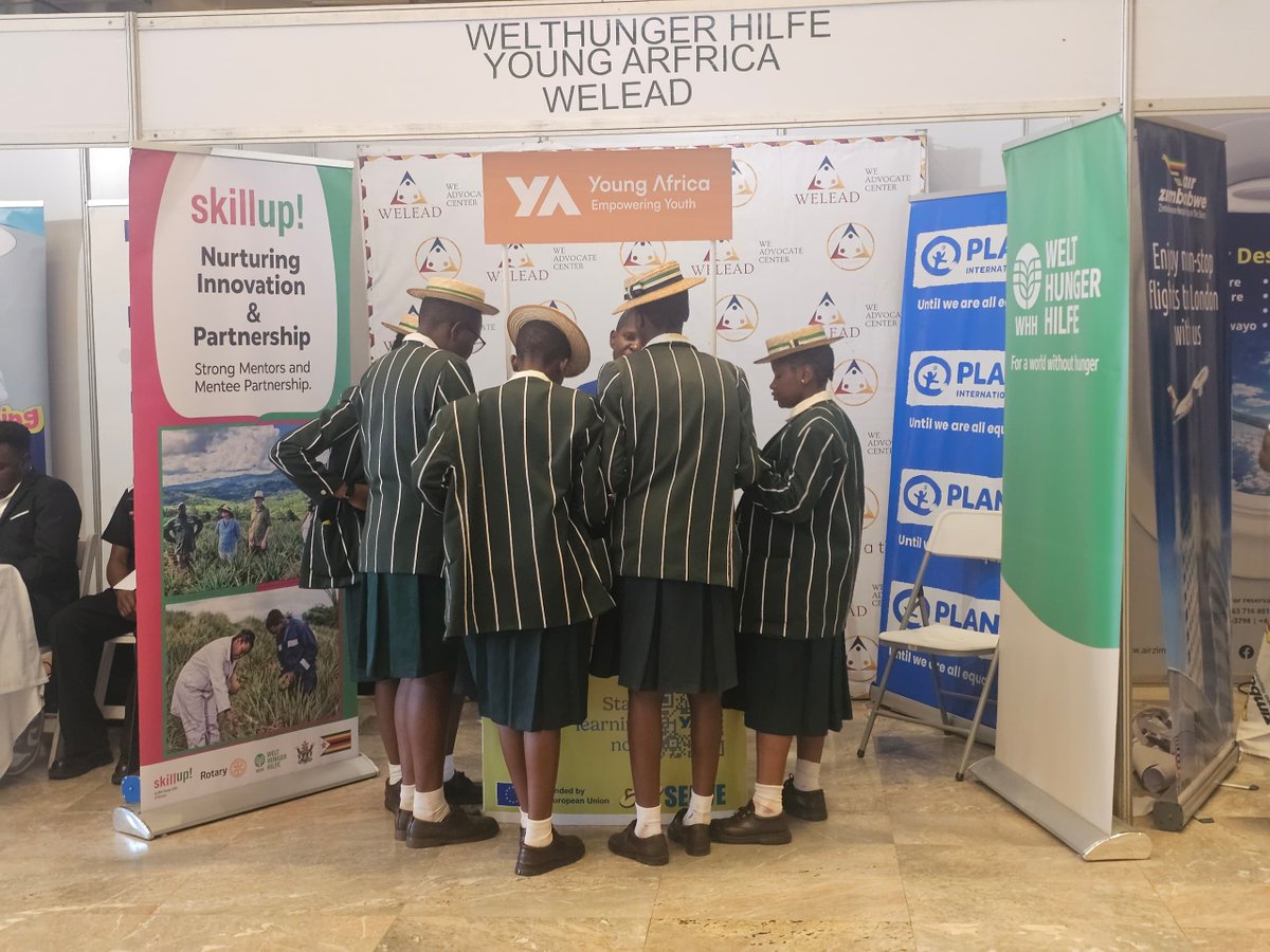 weleadteam's tweet photo. 🟦 Africa Skills Week 2026 📍🇿🇼

➡️Represented by @NixGrand2003 and @PassionateFuza, we are currently attending Skills Week in partnership with @WHH_Zimbabwe and Young Africa.

🎯We continue to help shape the future and champion #WhatYouthWant for Africa.

Stay tuned for more.
@AUEUYouthLab @AU_WGYD @AUYouthProgram @_AfricanUnion  @molokele @NicolaWatson13 @namataik_ @FutureAfricaGov @WalpeAcademy @FranceZimbabwe @MakomboreroH @ropamakumire @marko_muropa @Che_Guevara_ZW @AdvMunhangu @YetTrust @SAYoF_Official @RuralYoungWomen @euinzim @GodsFlower_ @PhilFungurai @ZimRightsLIVE @AnnahSande @MalemaZw @SiphoMalunga @tapiwa_chiriga