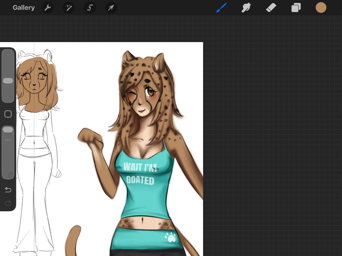 princessgrl67's tweet photo. wip of a little cheetah oc i lauv her #anthro #oc https://t.co/ILbyI9Zs80