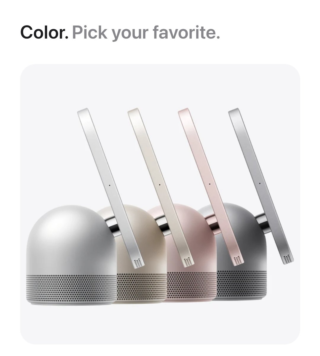 iNeerajRajeev's tweet photo. iPhone 6s color lineup was one of the best ones till date, and I'm glad to see someone at Apple thinks the same
#HomeView https://t.co/Sz3KG6khEM