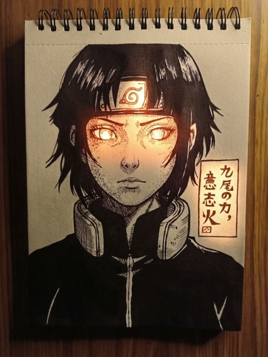 xylosink's tweet photo. Channeling the Byakugan's gaze and the spirit of the Hyuga clan. Such an incredible ink piece! 🤍✨
.
.
. Edit+drawing =❤️‍🩹
.
.
#Hinata #HyugaClan #Byakugan #NarutoFanArt #AnimeArt https://t.co/lipuV6XifC
