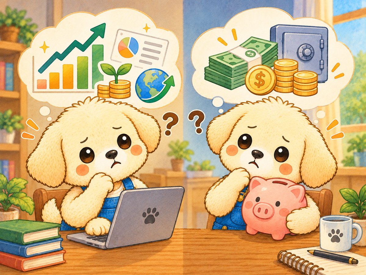 STARPayment07's tweet photo. 💰「#投資」と「#貯金」の違いって❓

🏦 貯金
　➡ お金を「守る」のが目的
　➡ 必要なときに使いやすい

📈 投資
　➡ お金を「増やす」のが目的
　➡ 値下がりするリスクもある

どちらが正解ではなく、
使う予定のあるお金は貯金、
将来のためのお金は投資など、
目的に合わせて使い分けるのがポイント✨
#投資初心者 #貯金 #資産形成 #お金の勉強