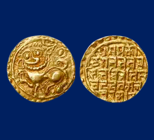 MintageWorld's tweet photo. Celebrating Navratri through Numismatics: Gold Pagoda of the Kadambas of Hangal

The coinage of medieval Karnataka offers fascinating insights into the political authority, artistic traditions, and cultural heritage of South India. Among its notable examples is a gold pagoda attributed to the Kadambas of Hangal, bearing the name of Shivachitta and distinguished by the striking depiction of a lion on its obverse.

The Kadambas of Hangal emerged as an important regional power in Karnataka during the medieval period. Originating around Hangal, they maintained connections with larger Deccan powers while exercising varying degrees of political independence. Their coinage forms a valuable part of the numismatic heritage of the region, reflecting the artistic conventions and monetary practices of their time.

For more info., https://t.co/Z5931wr6NG

#Numismatics #Coins #Kadambas #KarnatakaHistory #Navratri #GoddessDurga #IndianHeritage  #money #goldcoin 

@incredibleindia @CPMGKARNATAKA @KarnatakaWorld