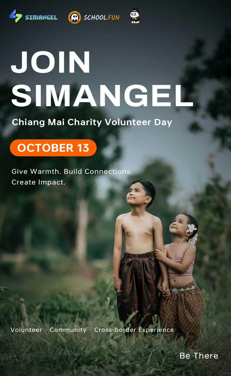 Simangel2025's tweet photo. Thank you so much to @School_Fun_ for your strong support and full companionship throughout! The event originally planned as a one-day activity on October 13 was successfully extended to two days thanks to your active promotion, benefiting over 900 children in need. https://t.co/TdMB4fLyyF