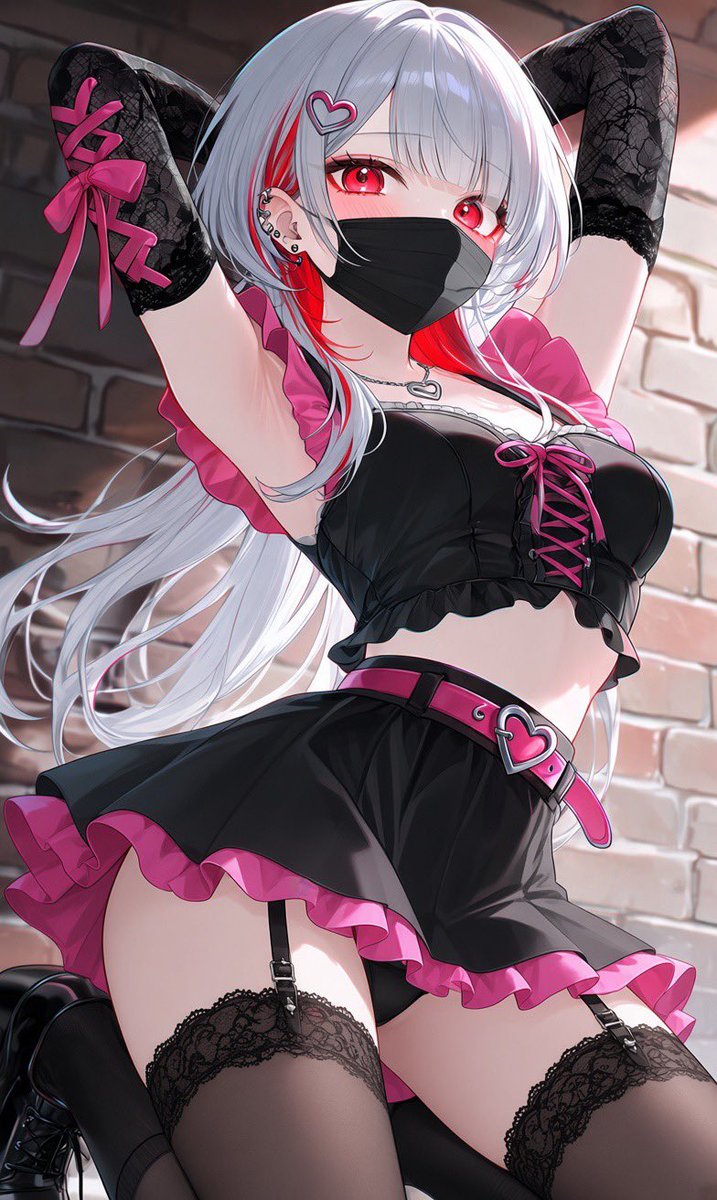 nellnell096's tweet photo. こんばんは♪
今日も1日お疲れ様です😊

セクシーポーズの地雷系くーちゃん🥰
SFW anime-style illustration
#AIイラスト
#AIart https://t.co/Cbxz1olDtV
