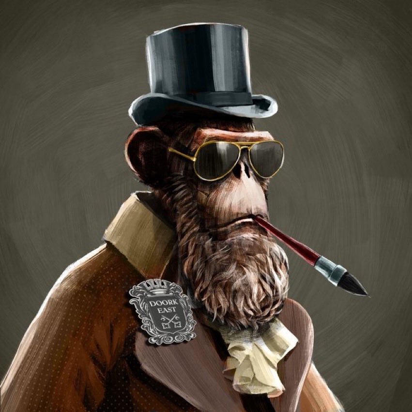 jochen4938's tweet photo. @OvoOnoETH Same as always @the_ape_society 
One of the best art out there #nft https://t.co/zFE7BbgRXB