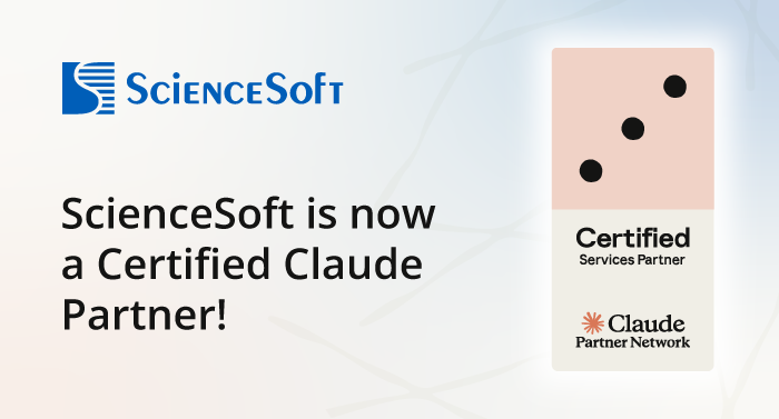 ScienceSoft's tweet photo. 🎉ScienceSoft is now Certified in the Claude Partner Network!

ScienceSoft’s team holds Claude certifications and continues to build capabilities in delivering Claude-powered solutions for clients.
Learn more about the program: https://t.co/JqdMtDStNt

@AnthropicAI  @claudeai https://t.co/QNV4uivf4K