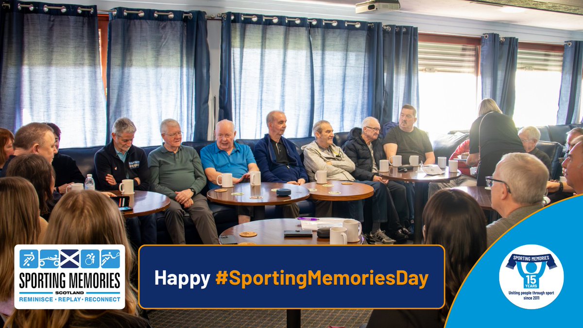 SportsMemNet's tweet photo. It’s #SportingMemoriesDay!

Today we reach 15 years to the day that we were first established in 2011!

Over the course of today we’ll be sharing some of the memories from those who are involved with Sporting Memories and what our Clubs mean to them!

@SMN_Scotland @SMN_Wales https://t.co/D59sCl4ME5