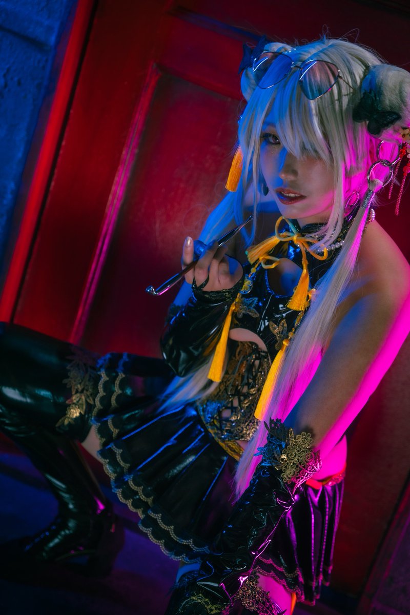 iroha_cos0's tweet photo. #1010エナメル併せ

歪萌舎 / 🖤💛
暗黒王朝ツインセパレートチャイナ
　　
　　　　　　- Underground - https://t.co/AbpF3uW6tL
