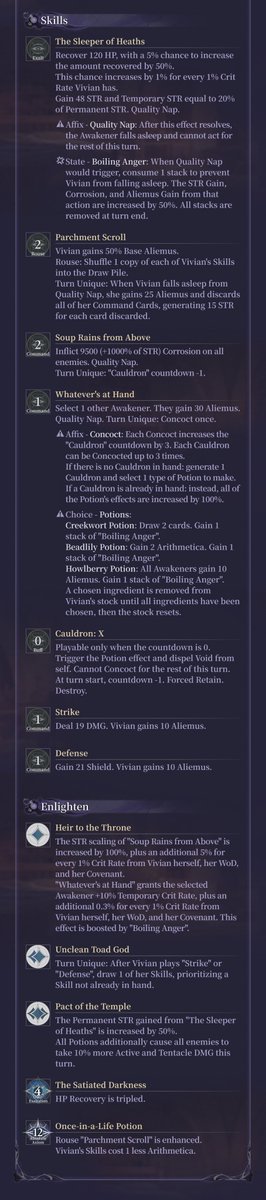 MorimensOfcl's tweet photo. Morimens┊V2.6.2 Vivian✦Awakener & Wheel of Destiny Introduction

#Morimens #Vivian