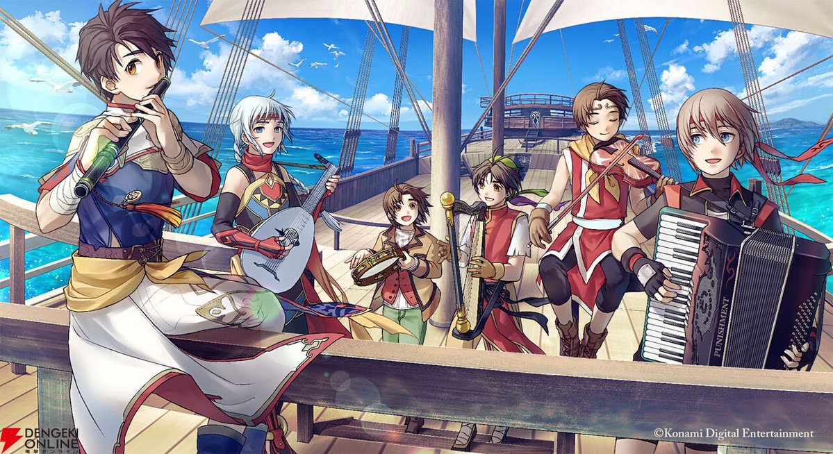dengekionline's tweet photo. 【幻水オケコンレポ②】罰の紋章をめぐる過酷で美しい軌跡🚢
https://t.co/vawXtZw2ZL
オーケストラコンサート「Symphonic Poem from 幻想水滸伝 Voyage」のレポートをお届け！
今回は第1部『幻想水滸伝IV』＆『ラプソディア』編です。
#幻想水滸伝 #幻水SP https://t.co/G1BQezXZt1