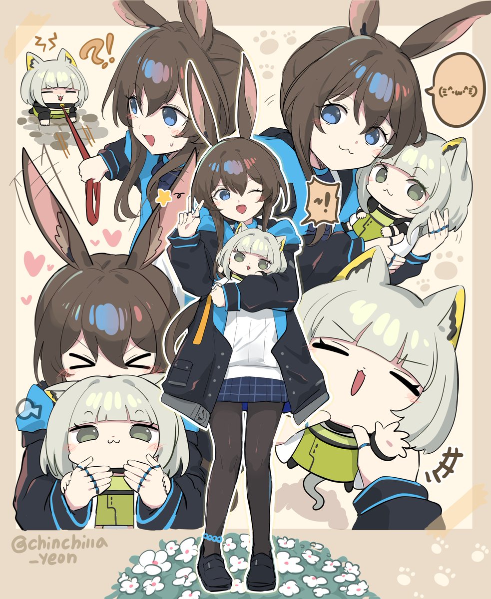 chinchilla_yeon's tweet photo. 🐰💙🐱
#명일방주 #Arknights https://t.co/mPOGwhH6Ab