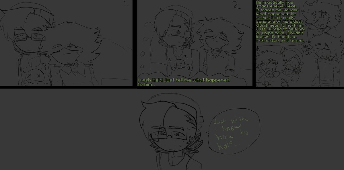 Tinker_Violet's tweet photo. TOE

#JohnsBadassSoda #JohnsBadassSodaSam #Yourboyfriend #YourboyfriendTk #Yourboyfriendgame #Yourboyfriendgametk #Comic #art https://t.co/GRjIw7Obxk